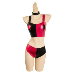 TV Harley Quinn Sexy Set Outfits Cosplay Costume Halloween Carnival Suit - Coshduk