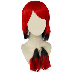 TV Hazbin Hotel 2024 Alastor Red Wigs Cosplay Accessories Halloween Carnival Props