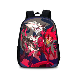 TV Hazbin Hotel 2024 Alastor School Canvas ​Shoulder Bag ​Cosplay Accessories Halloween Carnival Props