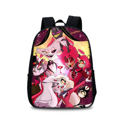 TV Hazbin Hotel 2024 Alastor School Canvas ​Shoulder Bag ​Cosplay Accessories Halloween Carnival Props