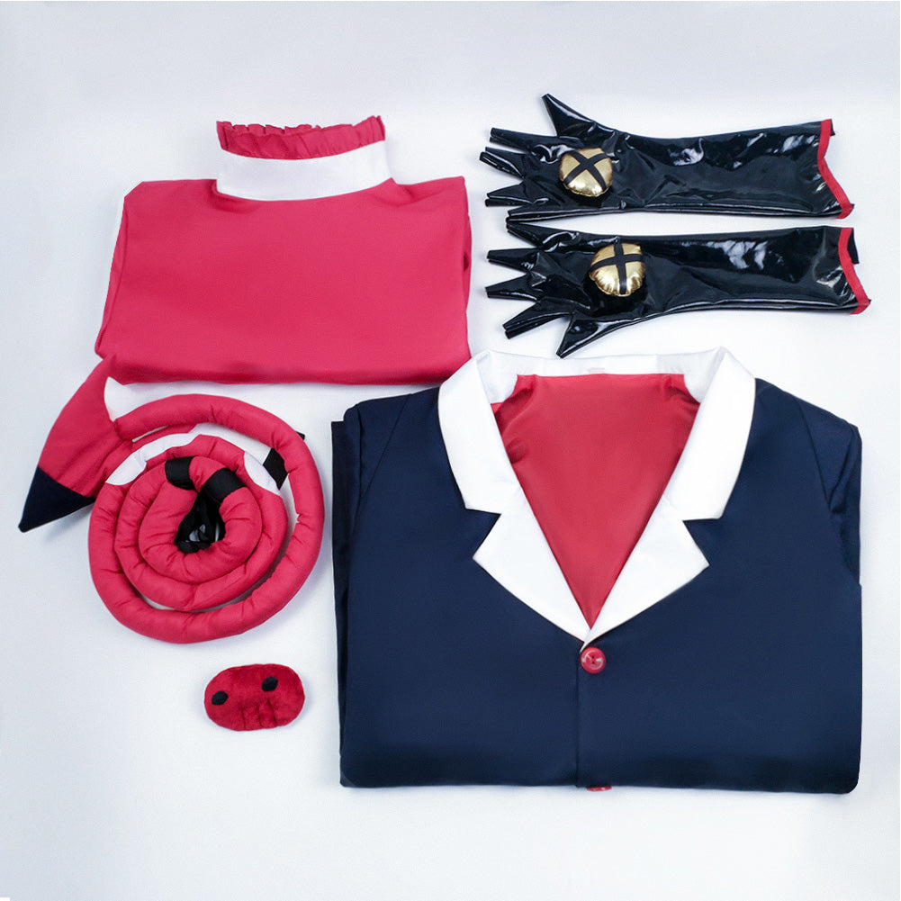 Hazbin Hotel 2 (2025) St. Peter Blue Set Cosplay Costume Halloween Carnival Suit main image 0
