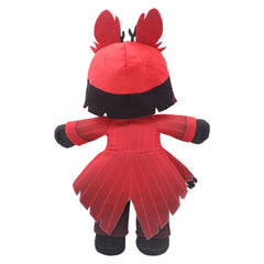TV Hazbin Hotel Alastor Cosplay Plush Toys Cartoon Soft Stuffed Dolls Mascot Birthday Xmas Gift