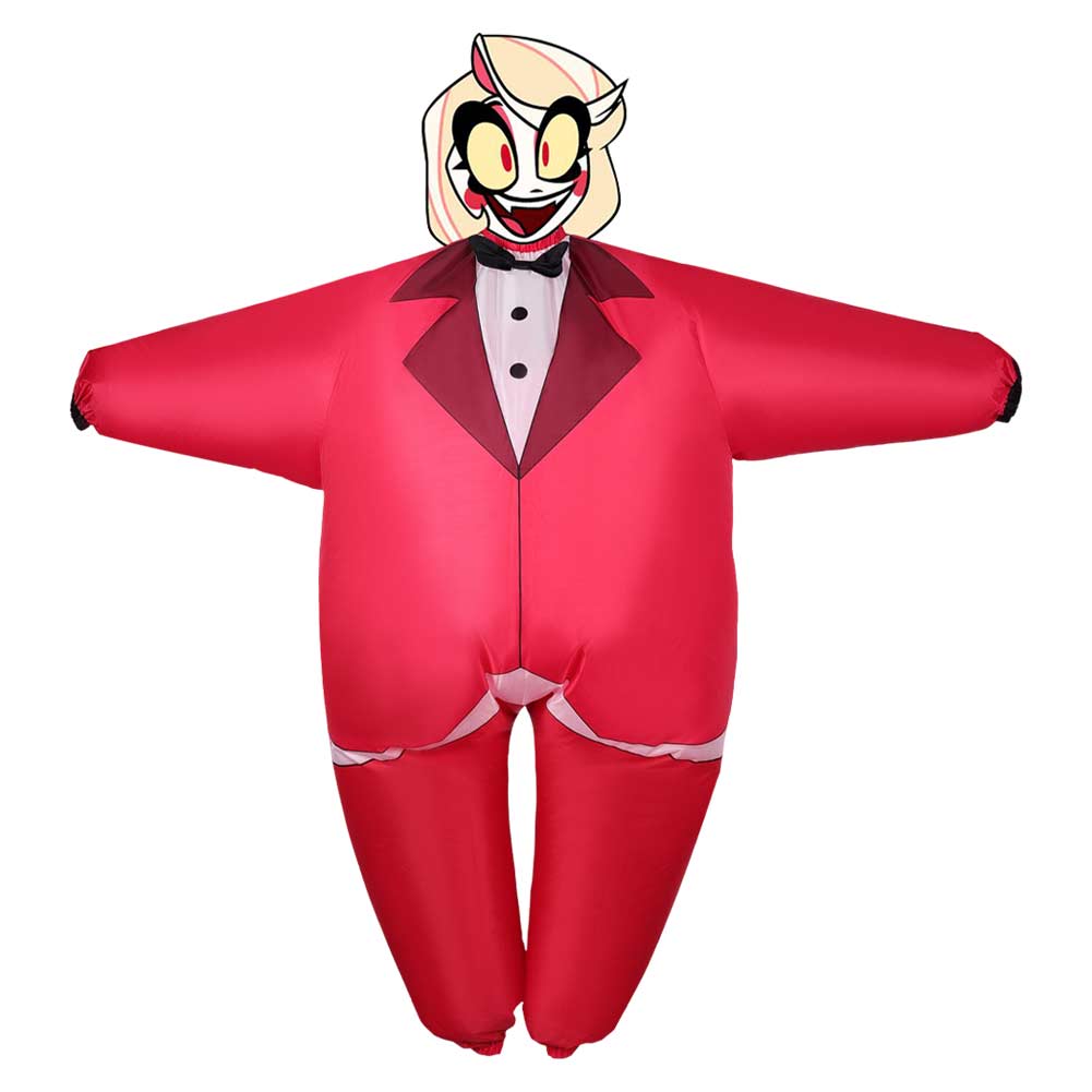 TV Hazbin Hotel Charlie Morningstar   Inflatable Blowup Fancy Party Outfits Cosplay Costume Halloween Carnival Suit
