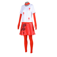 TV Hazbin Hotel Niffty White Set Outfits Cosplay Costume Halloween Carnival Suit