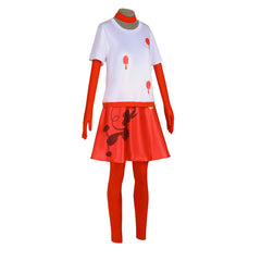 TV Hazbin Hotel Niffty White Set Outfits Cosplay Costume Halloween Carnival Suit