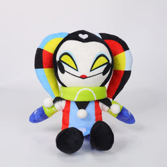 TV Helluva Boss Fizzarolli Clown Cosplay Plush Toys Cartoon Soft Stuffed Dolls Mascot Birthday Xmas Gift