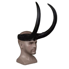 TV Loki 2023 Loki Black Headband Cosplay Accessories Halloween Carnival Props