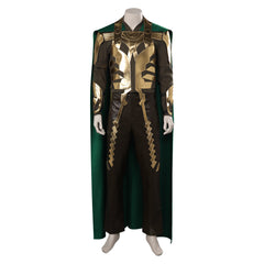 TV Loki 2023 Loki Brown Set Outfits Cosplay Costume Halloween Carnival Suit