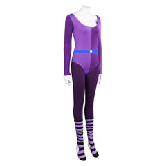 TV Physical 3 Sheila Purple Jumpsuit Sportswear Yoga Bodysuit ​Outfits Cosplay Costume Suit