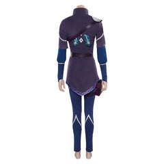 TV The Dragon Prince Rayla Jumpsuit Outfits ​Cosplay Costume Halloween Carnival Suit