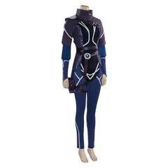 TV The Dragon Prince Rayla Jumpsuit Outfits ​Cosplay Costume Halloween Carnival Suit