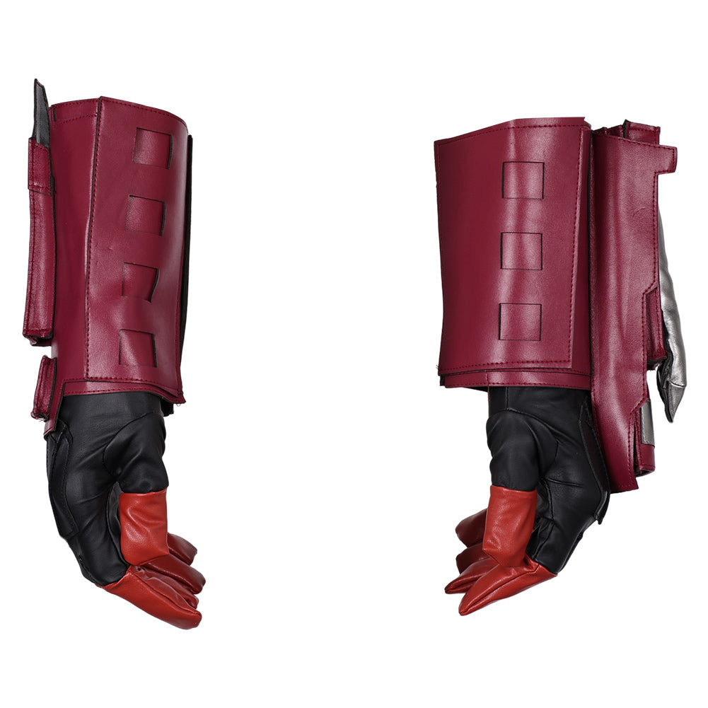 TV The Mando Boba Fett Red Gloves Cosplay Accessories Halloween Carnival Props