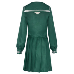 TV YuYu Hakusho 2023 Keiko Yukimura Green Dress Outfits Cosplay Costume